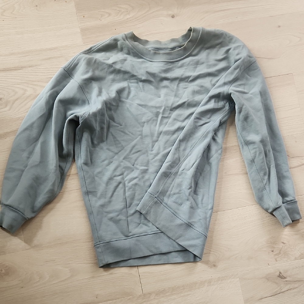 lululemon athletica Blue Sweatshirt
